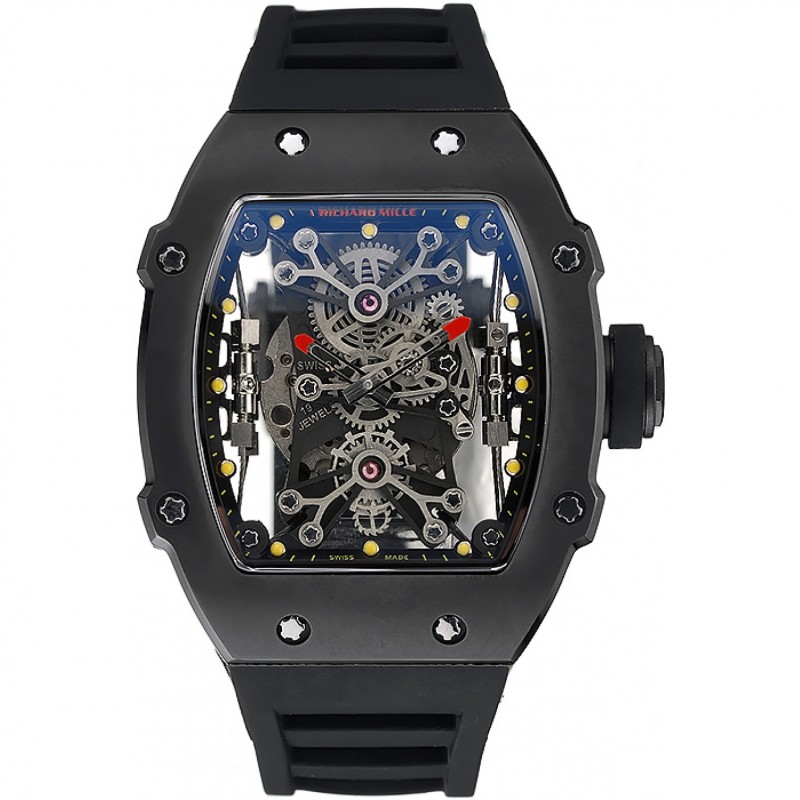 Richard Mille RM Tourbillion Rafael Nadal 27 01 pulsera de goma de