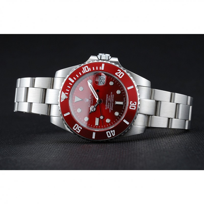 Rolex bisel online rojo