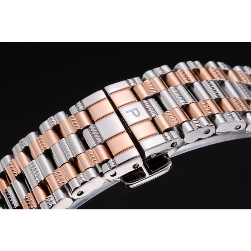 s3vqr5klwpa 18K Rose-oro bisel plateado